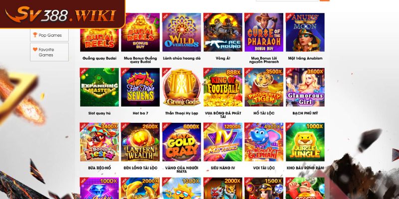 Đăng ký sv388 1 Trải nghiệm đa dạng trò chơi